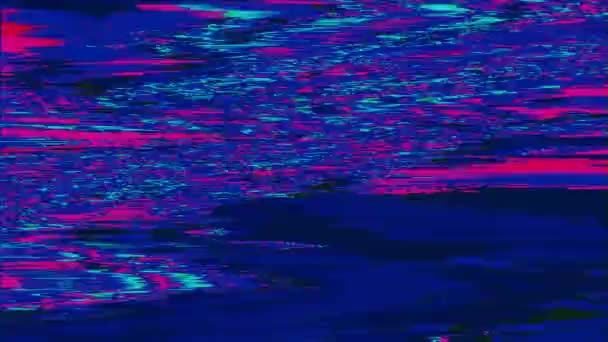 Multi-colore dinamico futuristico sognante sfondo scintillante . — Video Stock