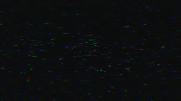 Μικτή χρωματισμένα δεδομένα σφάλμα δυναμική cyberpunk αστραφτερό φόντο. — Αρχείο Βίντεο