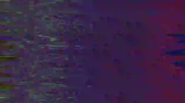 Transforming neon futuristic dreamy holographic background. Vhs tape imitation. 