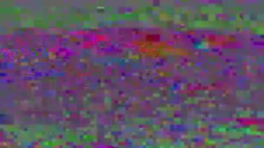 Universal dynamic sci-fi psychedelic glittering background. Old tv mix. 