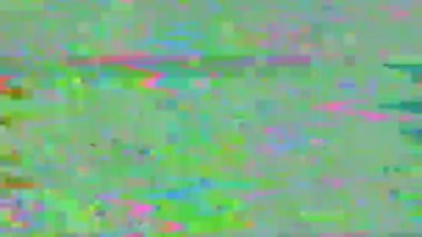 Veri arızası dönüştürülüyor fütürist siber punk holografik arkaplan. 