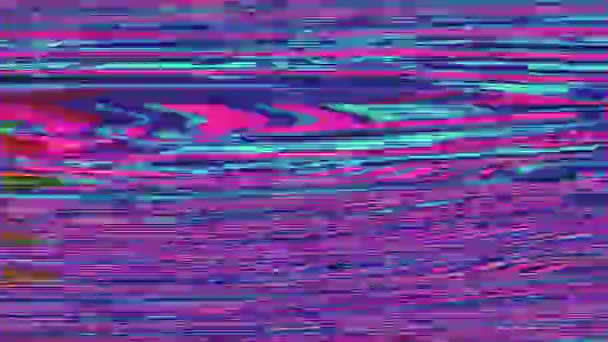 Casual neon futuristic psychedelic glittering background. Transitions for your video. — Stock Video