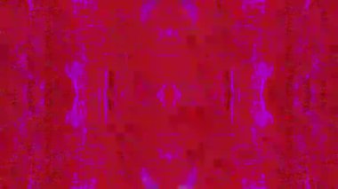 Soyut psikedelik neon, nostaljik ışıldayan arka plan. 