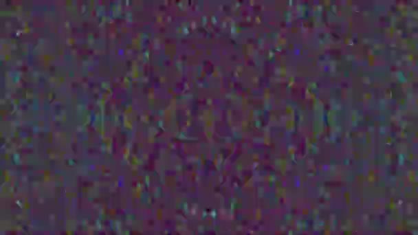 Fractales psychédéliques kaléidoscope, particules vibrantes pour vidéos abstraites . 