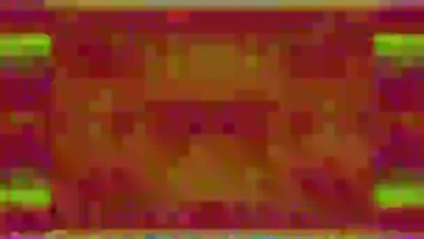 Images abstraites générées par le numérique, effet d'erreur système irisé . 