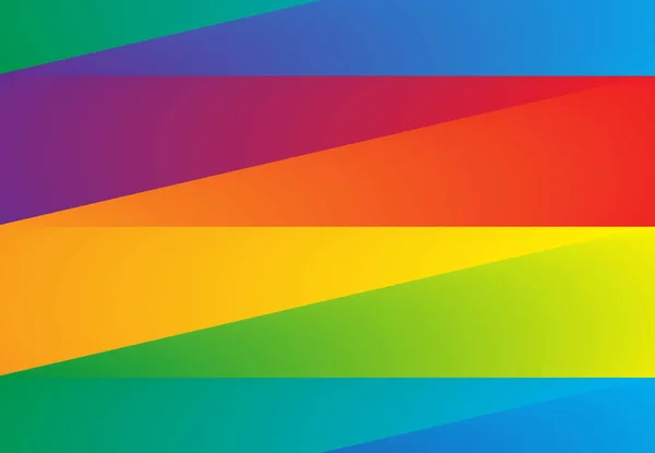 Fundo abstrato de listras arco-íris . — Vetor de Stock