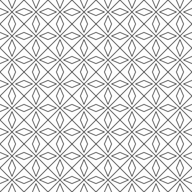 Kareler ve edikula beyaz bir arka plan üzerinde vektör geometrik desen.