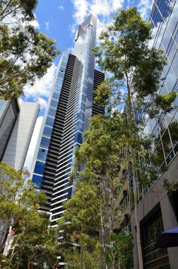 Eureka Skydeck gökdelen Melbourne şehir merkezinde