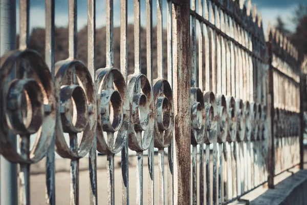 Wrought iron. Restriction of freedom. — Stock Photo, Image