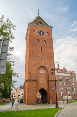 Elblag eski kasaba bir Pazar geçit.