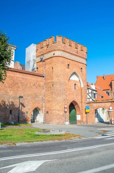 Brückentor in Torun. — Stockfoto