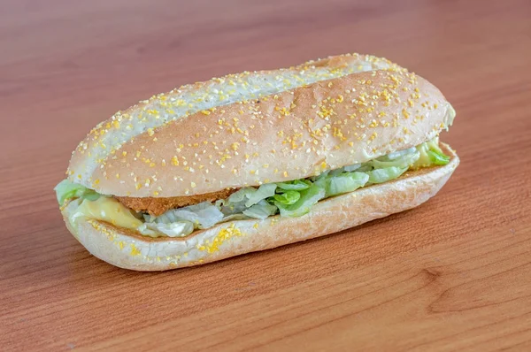 Pruszcz Gdanski Polonia Dicembre 2017 Mcdonald Chikker Sandwich — Foto Stock