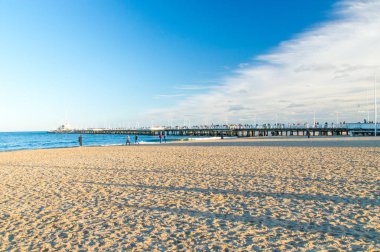 Sopot 'taki ahşap iskele..