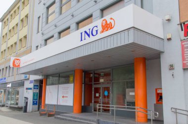 Gdansk, Polonya - 14 Ocak 2018: Entence Ing Gdansk için.