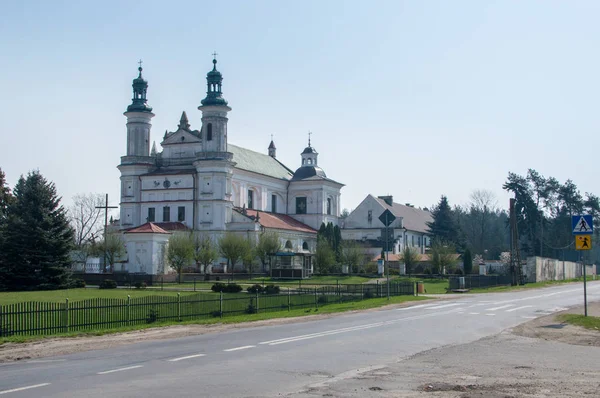 Wysokie Коло Польща Квітня 2018 Парафії Пресвятої Богородиці Святого Розарію — стокове фото