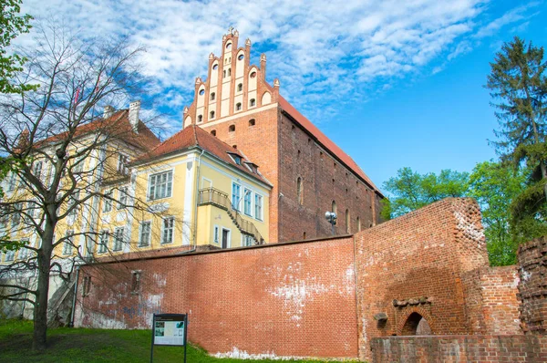 波兰奥尔什丁的 Warmian 主教城堡 — 图库照片
