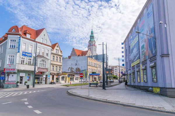 Olsztyn Polska Dnia Maja 2018 Listopada Polski Listopada Ulica Centrum — Zdjęcie stockowe