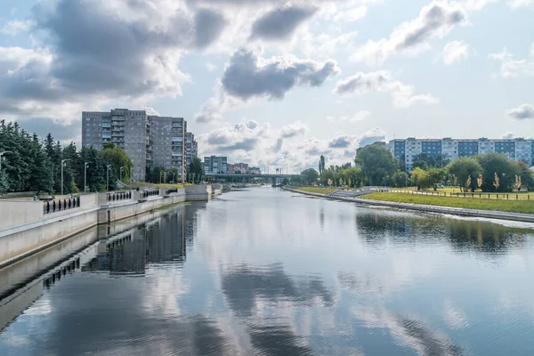 El río Pregolya en Kaliningrado . —  Fotos de Stock