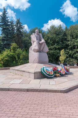 Mareşal Alexander Vasilevsky 'nin Anıtı.