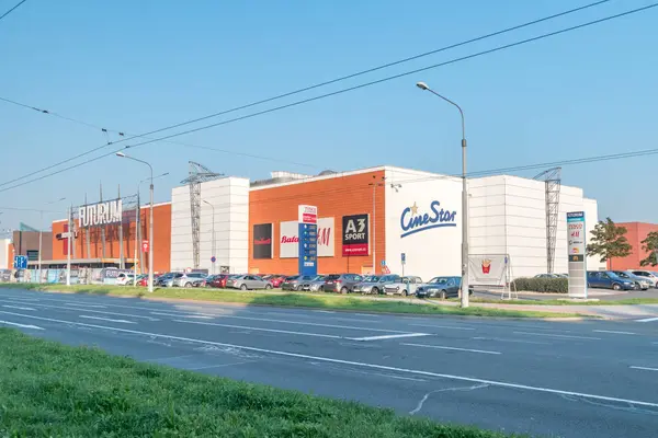 Торговый центр Futurum в Остраве . — стоковое фото