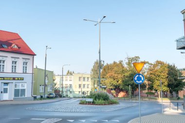 Kresowiakow kavşağı sabah.