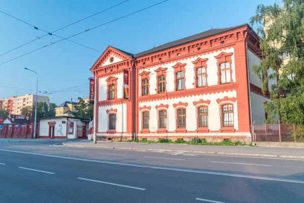 Budynek browaru Ostravar. — Zdjęcie stockowe