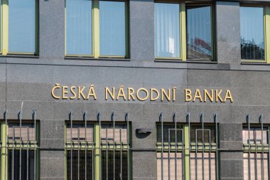 Çek Ulusal Bankası 'nın İşareti: Ceska Narodni Banka).