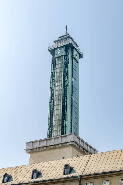 Torre del Reloj del Ayuntamiento de Ostrava, República Checa . —  Fotos de Stock