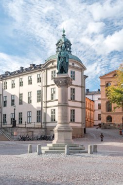 Birger kavanozunun fantezi heykeli.