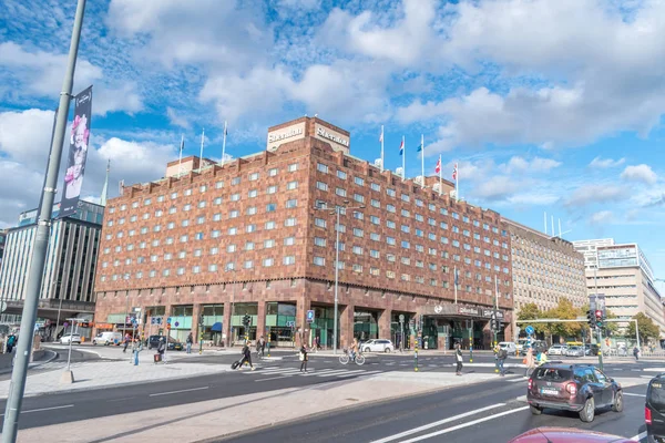 Vista de un Sheraton Stockholm Hotel . —  Fotos de Stock
