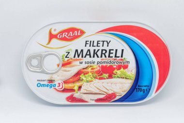 Domates soslu uskumru fileto..