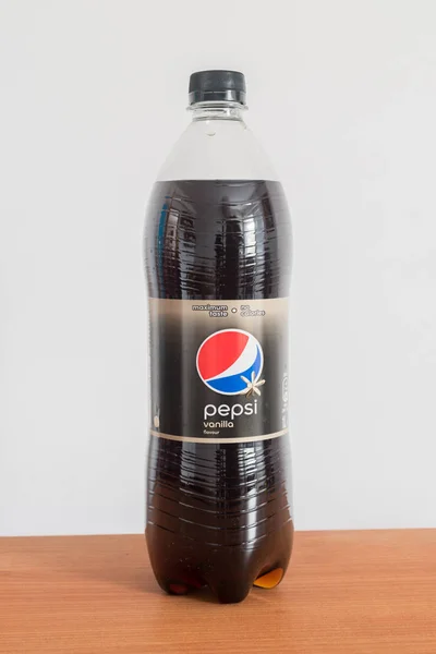 Bottle of Pepsi Vanilla flavour. — Stock Photo, Image