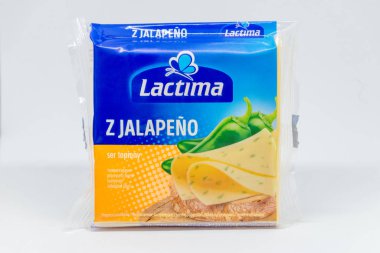Lactima jalapeno ile işlenmiş peynir..