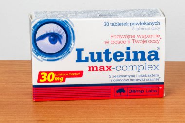 30 tablet Luteina maksimum kompleksi.