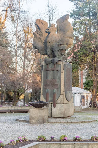 Pomnik męczeństwa mieszkańców Sopotu. — Zdjęcie stockowe