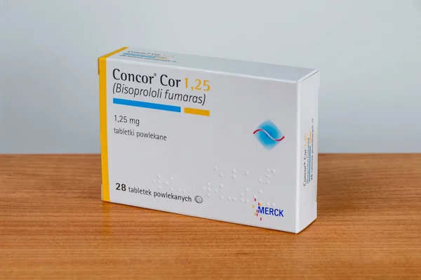 Box of Concor Cor 1,25. — Stock Photo, Image