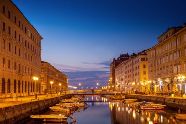 Trieste, grand canal
