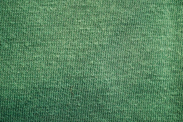 Green cotton cloth texture pattern macro detail