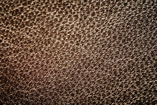 Brown Leather Textured Abstract Background Macro Detail — Stock Photo, Image