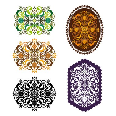 Dekoratif Ajur dantel modeli