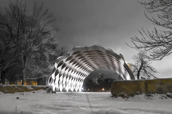 Chicago Ocak 2018 Halk Gaz Jeanne Gang Arches Bir Hala — Stok fotoğraf