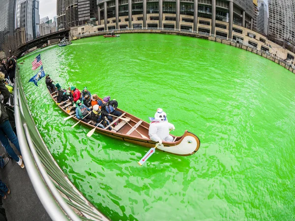 시카고 일리노이 2018 고스트 버스터 Puft 카누의 시카고 — 스톡 사진