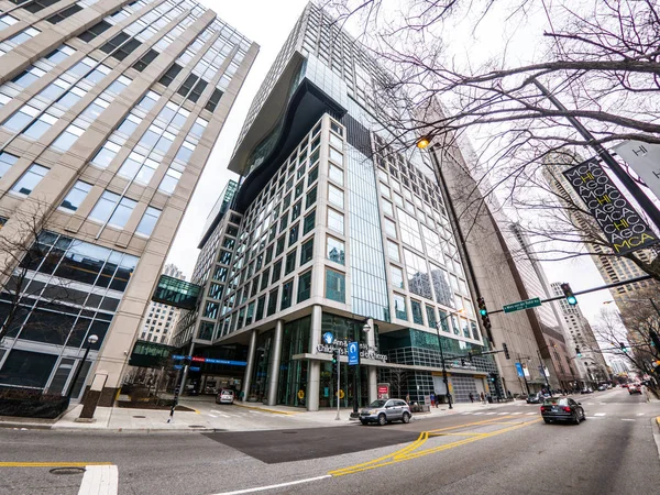 Chicago Febrero 2018 Ann Robert Lurie Children Hospital Chicago Está —  Fotos de Stock