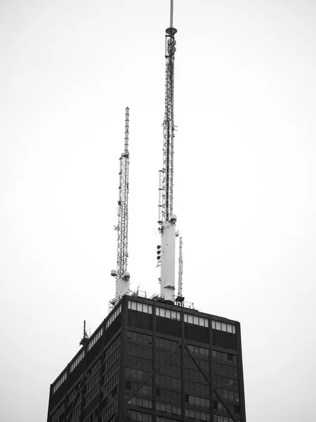 Chicago Febrero 2018 Edificio Anteriormente Conocido Como John Hancock Center — Foto de Stock