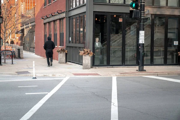 Chicago April 2020 Een Kartonnen Uitsparing Van Burgemeester Lori Lightfoot — Stockfoto