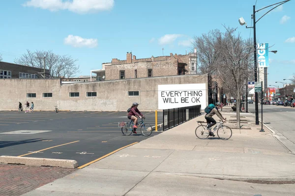 Chicago April 2020 Het Lytle House Art Initiative Gecoördineerd Met — Stockfoto