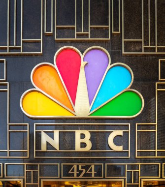 Chicago, IL - 10 Mart 2020: NBC binası ve bağlı stüdyo şu anda Yargıç Mathis ve Jerry Springer, Steve Wilkos ve Steve Harvey de dahil olmak üzere pek çok kişinin evi.,