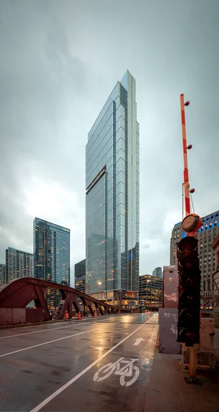 Chicago Abril 2020 Wolf Point East Tower Lujoso Edificio Apartamentos —  Fotos de Stock