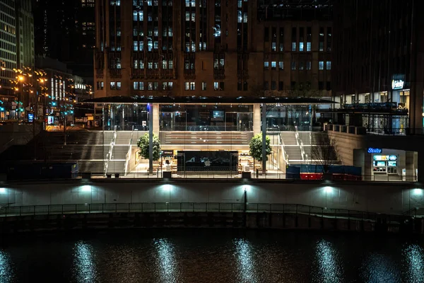 Chicago April 22Nd 2020 Apple Retail Store Mag Mile Chicago — Stock Photo, Image