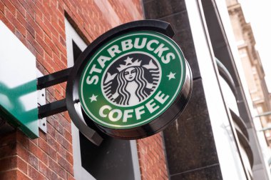 Bir Starbucks Kahve kahvehane logosu.